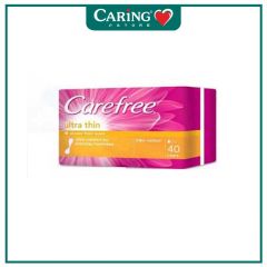 CAREFREE ULTRA THIN UNSCENTED PANTY LINER 40S