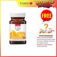 KORDELS C TIME ACID FREE VITAMIN C 1000MG TABLET 30S