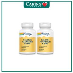 SOLARAY CALCIUM MAGNESIUM ZINC 120SX2