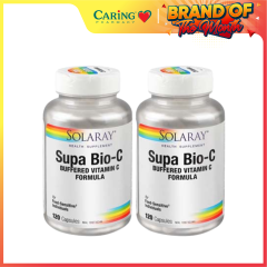 SOLARAY SUPA BIO-C 500MG 120S X 2