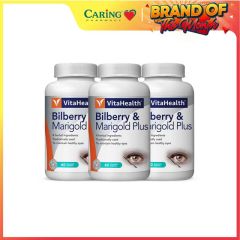 VITAHEALTH BILBERRY&MARIGOLD PLUS 60SX3