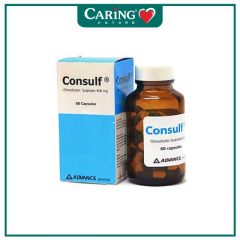 CONSULF CHONDROITIN SULPHATE 400MG CAPSULE 60S