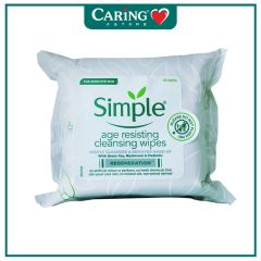 SIMPLE REGENERATION AGE RESISTING CLEANSING WIPES 25S