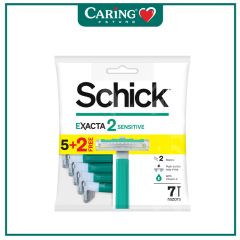 SCHICK EXACTA 2 SENSITIVE(MEN) 5S+2S