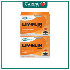 LIVOLIN FORTE FOR LIVER HEALTH SOFTGEL CAPSULE 50S X 2