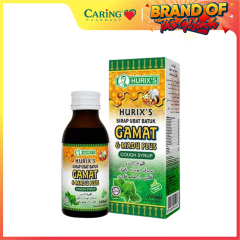 HURIX'S GAMAT & MADU PLUS COUGH SYRUP 100ML