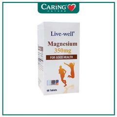 LIVE-WELL MAGNESIUM 350MG TABLET 60S