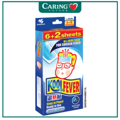 KOOLFEVER ADULT FEVER COOLING GEL 6S + 2S