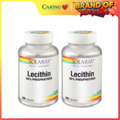 SOLARAY LECITHIN OIL FREE 120SX2