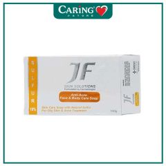 JF ANTI-ACNE FACE & BODY CARE SOAP WITH NATURAL SULFUR 100G X 2 + 20G X 2