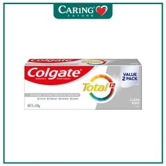 COLGATE TOTAL CLEAN  MINT TOOTHPASTE 150G X 2