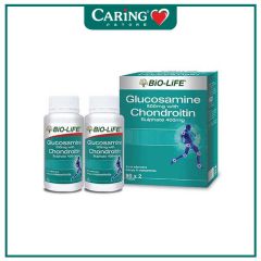 BiO-LiFE GLUCOSAMINE 500MG WITH CHONDROITIN SULPHATE 400MG TABLET 90S X 2