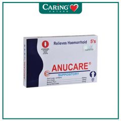 ANUCARE SUSPOSITORY (RELIEVES HAEMORRHOID) 5S