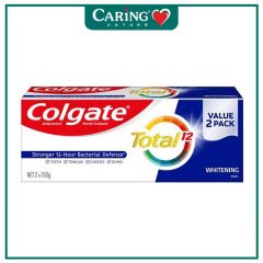 COLGATE TOOTHPASTE TOTAL PROFESSIONAL WHITE 150GX2