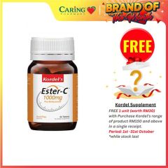 KORDELS ESTER-C VITAMIN C 1000MG TABLET 30S