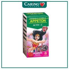 APPETON ACTIV-C VITAMIN C 100MG (STRAWBERRY) CHEWABLE TABLET 60S