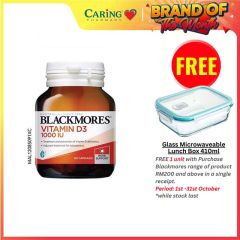 BLACKMORES VITAMIN D3 1000IU CAPSULE 60S