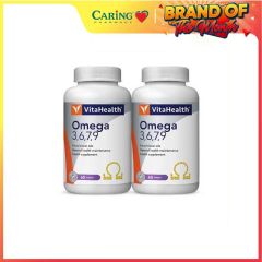 VITAHEALTH OMEGA 3,6,7,9 SOFTGEL 60S X 2