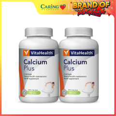 VITAHEALTH CALCIUM PLUS TABLET 60S X 2