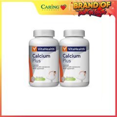 VITAHEALTH CALCIUM PLUS TABLET 60S X 2