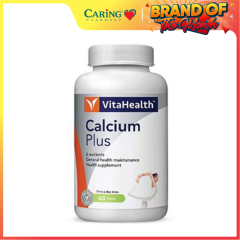 VITAHEALTH CALCIUM PLUS TABLET 60S