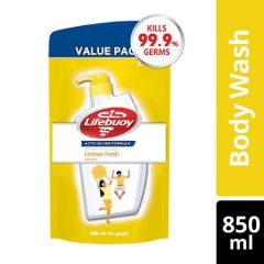 LIFEBUOY BODY WASH LEMON FRESH REFILL 900ML