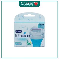 SCHICK INTUITION SENSITIVE CARE REFILL 3S (ASSORTED COLOR)