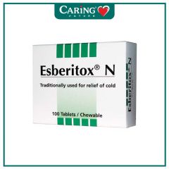 ESBERITOX N FOR RELIEF OF COLD TABLET 20S X 5
