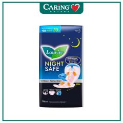 LAURIER SOFT CARE NIGHT SAFE WING 30CM 16S