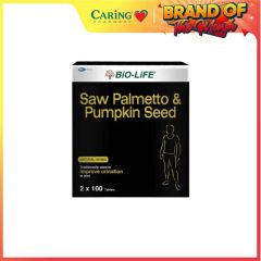 BIO-LIFE SAW PALMETTO & PUMPKIN SEED TAB 100SX2