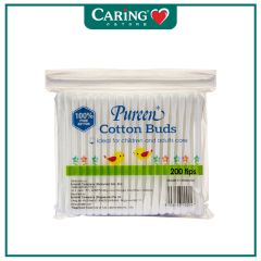 PUREEN COTTON BUDS POLYBAG 200S