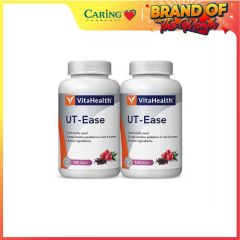 VITAHEALTH UT EASE VEGETABLE CAPSULE 120S X 2