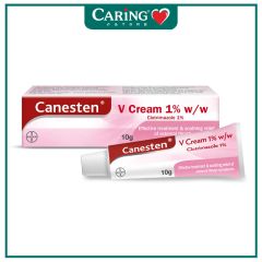 Canesten V Cream 1% 10g for external thrush treatment