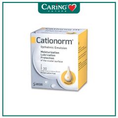 CATIONORM EYE DROPS 0.4ML X 30S