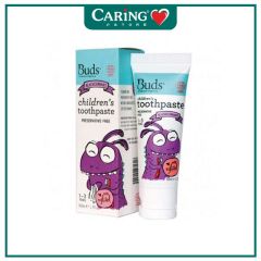 BUDS CHILDRENS TOOTHPASTE WITH XYLITOL BLACKCURRANT 50ML
