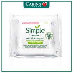 SIMPLE KIND TO SKIN MICELLAR CLEANSING WIPES 25S