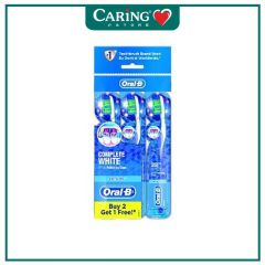 ORAL B TOOTHBRUSH COMPLETE WHITENING 3S
