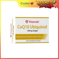 VITAMODE COENZYME Q10 UBIQUINOL 100MG SOFTGEL 30S