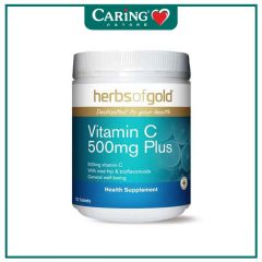HERBS OF GOLD VITAMIN C 500MG PLUS TABLET 120S
