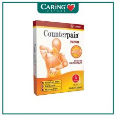 COUNTERPAIN ANALGESIC PATCH 4S