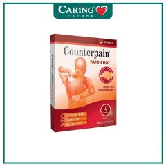 COUNTERPAIN ANALGESIC PATCH HOT 4S