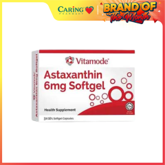 VITAMODE ASTAXANTHIN 6MG SOFTGEL 30S