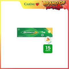 BEROCCA MANGO FLAVOUR EFFERVESCENT TABLET 15’s 