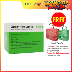 LEGALON 140MG FOR LIVER HEALTH CAPSULE 100S