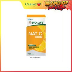 BiO-LiFE NAT C VITAMIN C 1000MG TABLET 150S