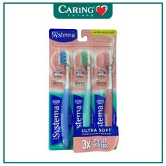 SYSTEMA TOOTHBRUSH SUPER VALUE PACK SENSITIVE 3S