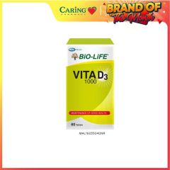 BIO-LIFE VITA D3 1000 60S