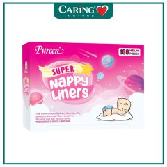 PUREEN NAPPY LINERS SUPER 100S