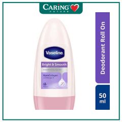 VASELINE WOMAN ROLL ON BRIGHT & SMOOTH 50ML