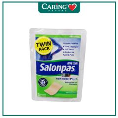 SALONPAS PAIN RELIEF PATCH 5S X 2